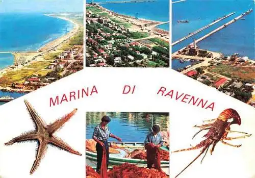 AK / Ansichtskarte  Marina_di_Ravenna_IT Fliegeraufnahmen