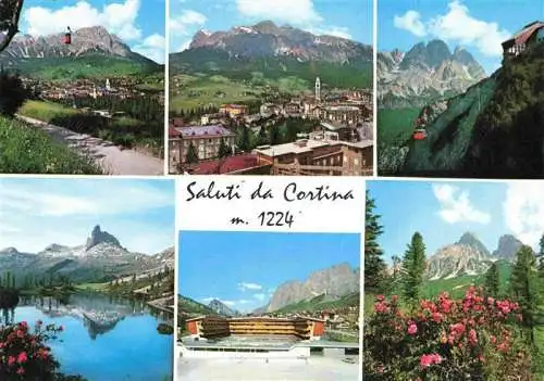 AK / Ansichtskarte 73969533 Cortina_d_Ampezzo_IT Panorama Teilansichten