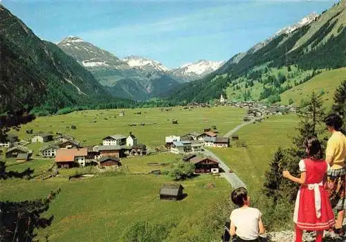 AK / Ansichtskarte  Holzgau_Tirol_AT mit OT Schoenau im Lechtal