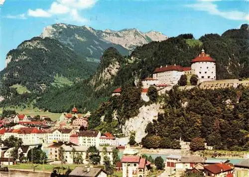 AK / Ansichtskarte 73969563 KUFSTEIN_Tirol_AT mit Festung gegen das Kaisergebirge