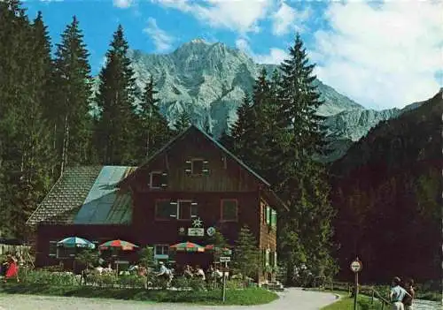 AK / Ansichtskarte  Hetzau_Gruenau_Almtal Almtalerhaus mit Schermberg