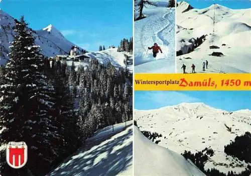 AK / Ansichtskarte  Damuels_Vorarlberg_AT Panorama Skipisten