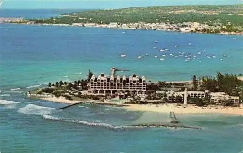 AK / Ansichtskarte  Barbados_West_Indies Hilton Hotel aerial view