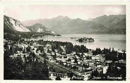 AK / Ansichtskarte  Stresa_Borromeo_Lago_Maggiore_IT Panorama