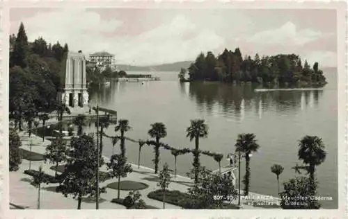 AK / Ansichtskarte  Pallanza_Lago_Maggiore_Piemonte_IT Mausoleo Cadorna ad Isolino San Giovanni