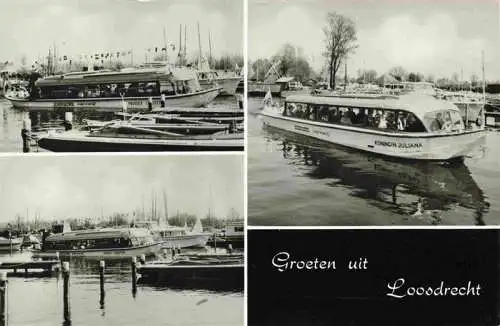 AK / Ansichtskarte  Loosdrecht_Wijdemeren_NL Hafen Fahrgastschiff