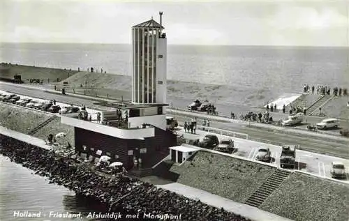 AK / Ansichtskarte 73969709 Den_Oever_Hollands_Kroon Afsluitdijk Holland-Friesland Abschlussdeich Monument