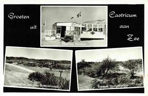 AK / Ansichtskarte  Castricum_aan_Zee_NL Theehuis Zeezicht Duinpanorama