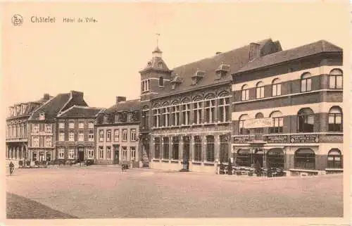 AK / Ansichtskarte 73969714 Chatelet_Belgie Hôtel de Ville