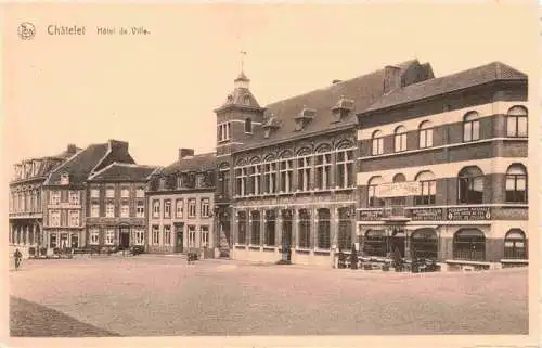 AK / Ansichtskarte  Chatelet_Belgie Hôtel de Ville