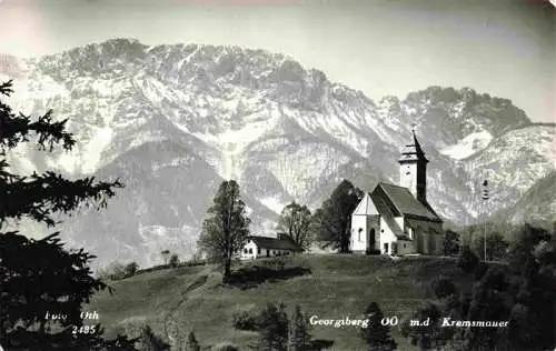 AK / Ansichtskarte 73969721 Georgiberg_Micheldorf__Oberoesterreich_AT Bergkirche Alpen