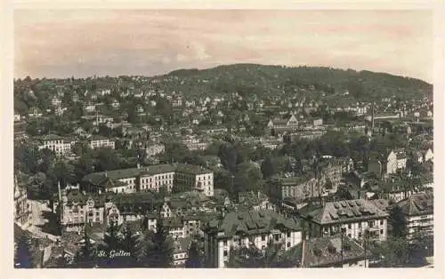 AK / Ansichtskarte  St_Gallen_SG Stadtpanorama