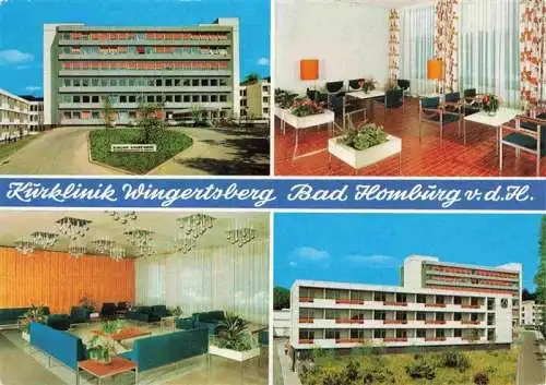 AK / Ansichtskarte  BAD_HOMBURG Kurklinik Wingertsberg