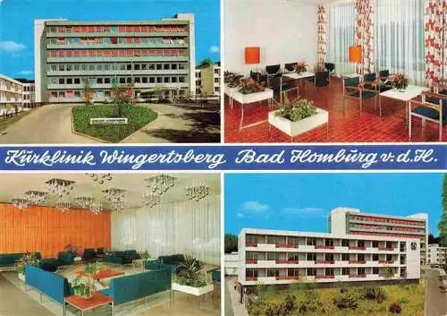 AK / Ansichtskarte 73969749 BAD_HOMBURG Kurklinik Wingertsberg
