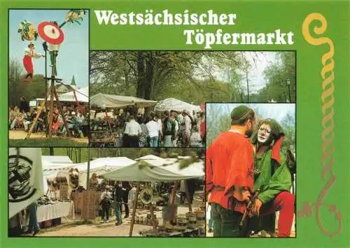 AK / Ansichtskarte  Crimmitschau_Sachsen Westsaechsicher Toepfermarkt