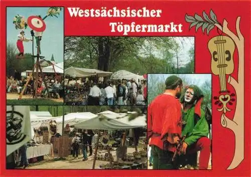 AK / Ansichtskarte  Crimmitschau_Sachsen Westsaechsicher Toepfermarkt