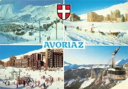 AK / Ansichtskarte  Avoriaz Skigebiet Les Portes du Soleil