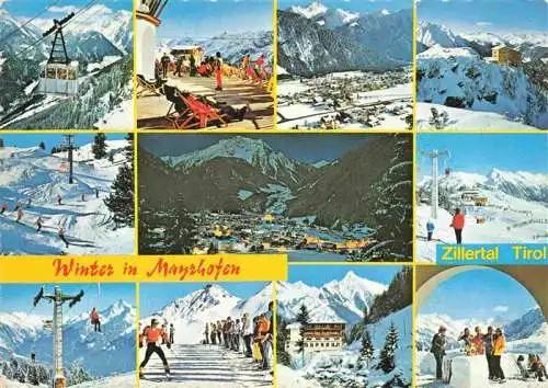 AK / Ansichtskarte 73969778 Mayrhofen_Zillertal_AT Panorama Winterkurort Skigebiet Zillertaler Alpen