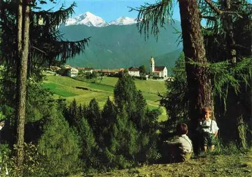 AK / Ansichtskarte  Altrei_Suedtirol Ansicht vom Waldrand aus