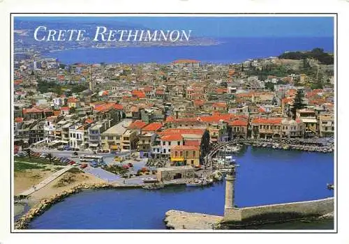 AK / Ansichtskarte  Rethimnon_Rethymnon_Crete_Greece Hafen