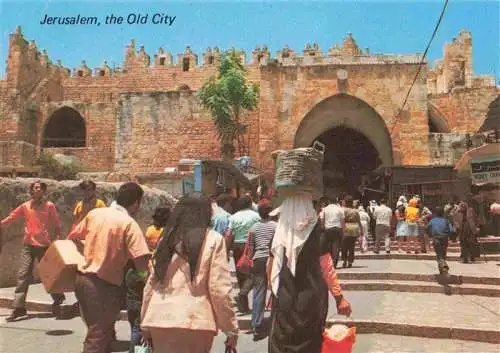 AK / Ansichtskarte  Jerusalem__Yerushalayim_Israel The Old City Damascus Gate