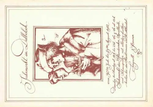 AK / Ansichtskarte  Dalbeloch_BASEL_BS Historischer Jahrmarkt Kuenstlerkarte