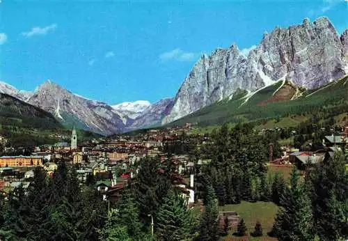 AK / Ansichtskarte 73969836 Cortina_d_Ampezzo_IT Panorama Col Rose Pomagagnon Dolomiten