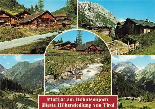 AK / Ansichtskarte 73969848 Pfafflar Hahntennjoch aelteste Hoehensiedlung von Tirol Bergbach