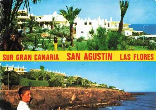 AK / Ansichtskarte 73969853 San_Agustin_Gran_Canaria Hotel Ferienanlage Kuestenpanorama