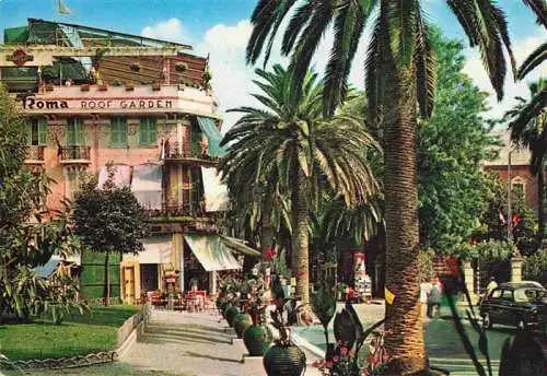 AK / Ansichtskarte 73969935 Alassio_Liguria_IT Caffé Roma e giardini Riviera dei fiori