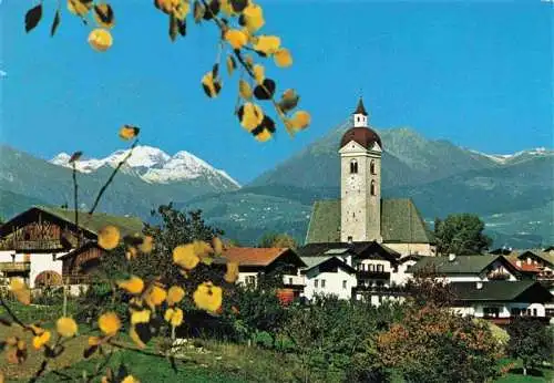 AK / Ansichtskarte  Natz_Brixen_Suedtirol Ortsansicht mit Kirche Alpen