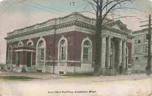 AK / Ansichtskarte 73969952 Amesbury_United States Post Office Building