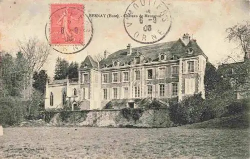 AK / Ansichtskarte  Bernay_27_Eure Chateau de Menneval