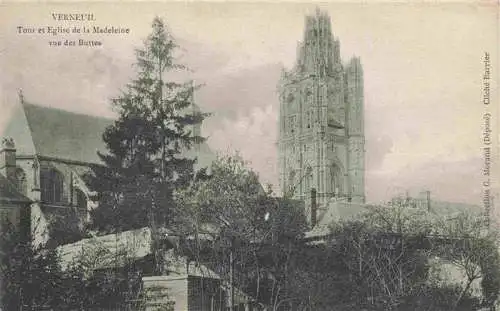 AK / Ansichtskarte  Verneuil_-sur-Avre_27_Eure Tour et Eglise de la Madeleine vue des Buttes