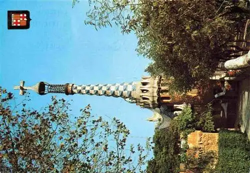 AK / Ansichtskarte  Barcelona_Cataluna_ES Parque Gueeli Obras de Gaudi