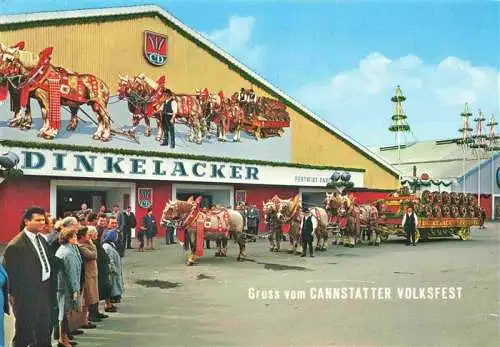 AK / Ansichtskarte 73970096 Bad_Cannstatt Cannstatter Volksfest Dinkelacker Festzelt