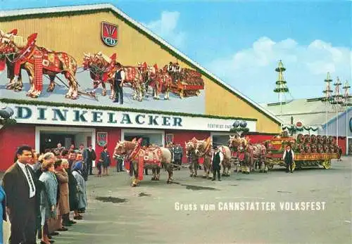 AK / Ansichtskarte  Bad_Cannstatt Cannstatter Volksfest Dinkelacker Festzelt