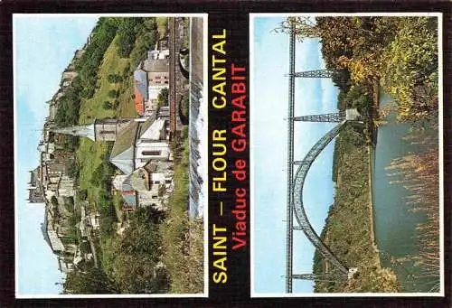 AK / Ansichtskarte  Saint-Flour_15_Cantal Eglise Viaduc de Garabit 