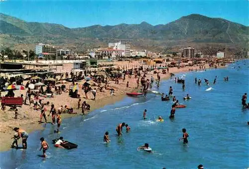 AK / Ansichtskarte 73970168 Fuengirola_Costa_del_Sol_ES Strandpartie