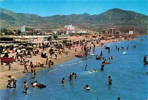 AK / Ansichtskarte  Fuengirola_Costa_del_Sol_ES Strandpartie