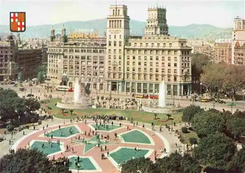 AK / Ansichtskarte 73970176 Barcelona_Cataluna_ES Plaza de Cataluna