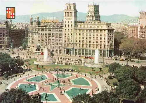 AK / Ansichtskarte  Barcelona_Cataluna_ES Plaza de Cataluna