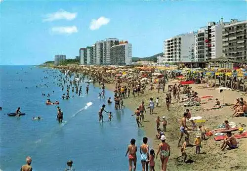 AK / Ansichtskarte  Fuengirola_Costa_del_Sol_ES Vista parcial de la playa