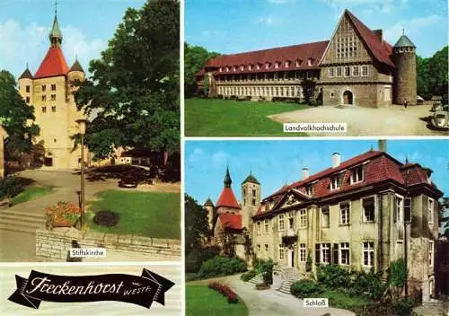 AK / Ansichtskarte 73970200 Freckenhorst Stiftskirche Landvolkshochschule Schloss
