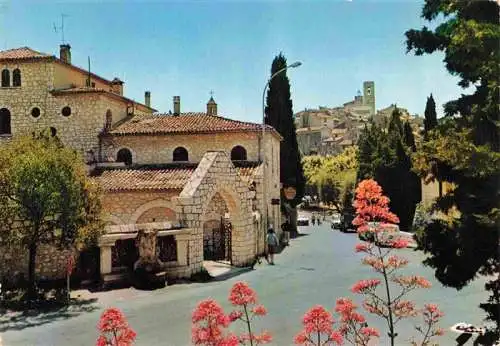 AK / Ansichtskarte  St-Paul-de-Vence_06 Entree du village la collegiale et le clocher