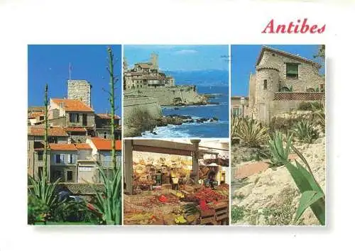 AK / Ansichtskarte  Antibes_06_Alpes_Maritimes Ortsmotive Schloss Festung