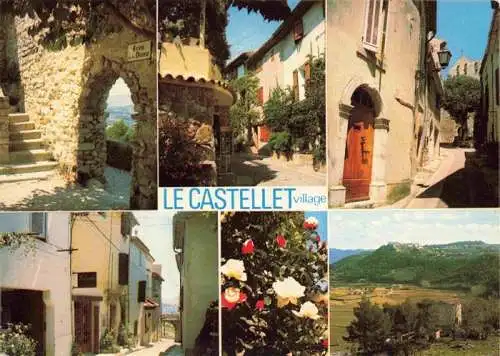 AK / Ansichtskarte  Le_Castellet_Alpes-de-Haute-Provence Souvenir du Castellet