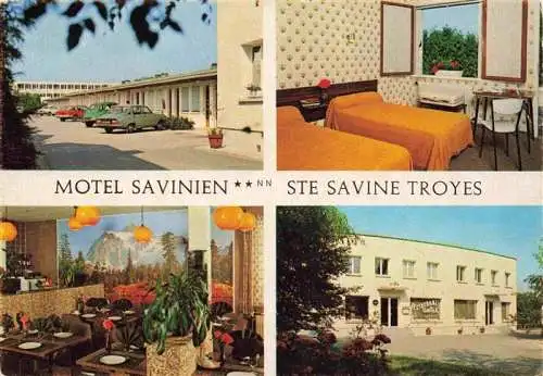 AK / Ansichtskarte  Sainte-Savine Motel Savinien Chambres Salle de bains