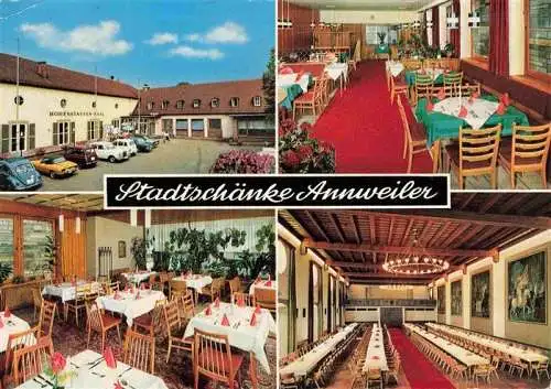 AK / Ansichtskarte 73970316 Annweiler_Trifels Stadtschaenke Restaurant Festsaal