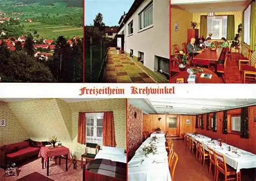 AK / Ansichtskarte 73970317 Krehwinkel Christliches Freizeitheim Speisezimmer Fremdenzimmer Panorama